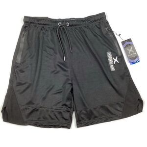 Game Time Men’s Black Athletic Shorts XL NEW with issues